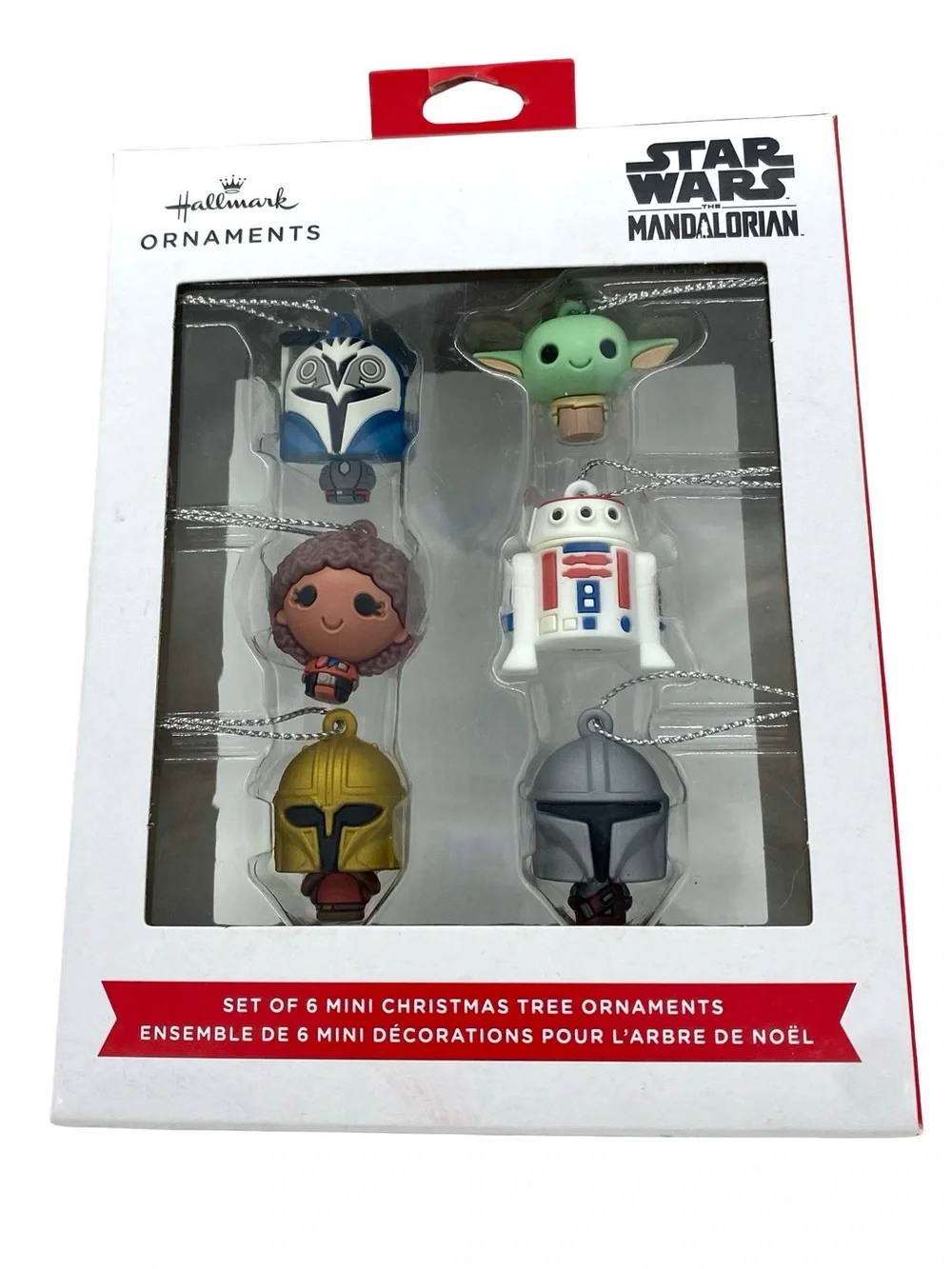 Hallmark Star Wars Mandalorian Mini Ornament Set New